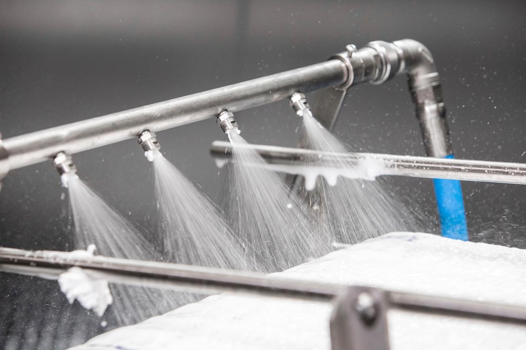 Limpieza de cintas transportadoras Limpieza de cintas transportadoras