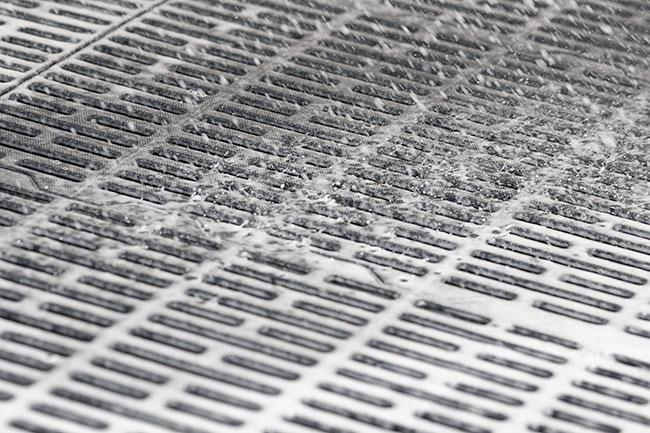 Calidad irregular de la espuma Calidad irregular de la espuma