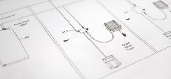 Instalación descentralizada, pared Instalación descentralizada, pared