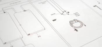 Instalación central, pared Instalación central, pared